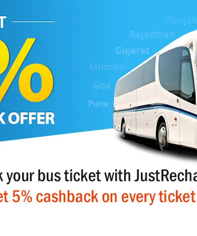 Bus booking promotional offer